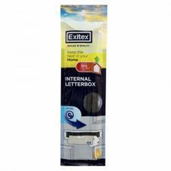 Exitex Letter Plate Seal and Flap Brown