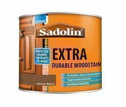 Sadolin Extra Durable Woodstain African Walnut 500ml