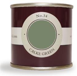 Farrow and Ball 100ml Sample Pot Calke Green No. 34