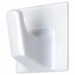 Self Adhesive Square Hook White Medium (x2)