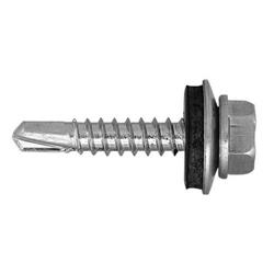 5.5x32mm Self Drill Screw and EPDM Washer (x10)
