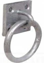 Chain Ring On Plate Galvanised (x1)