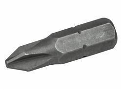 Faithfull Phillips Screwdriver Bits PH1 x 25mm (Pack 3)